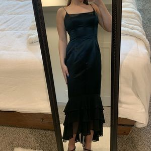 White House Black Market trumpet dress